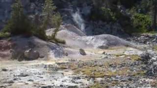 preview picture of video 'Devils Kitchen, Lassen Volcanic National Park, California'