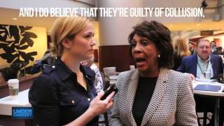 Maxine Waters Believes Trump Colluded with Russia on Sanctions DURING Campaign