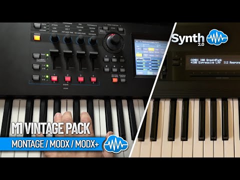 SCL341 - ( Bundle ) - D-Logia D50 Vintage Pack + M1 Vintage Pack - Yamaha MODX / MODX+ - Video Preview 2