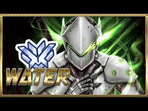 "WATER" Best Genji Moments - Overwatch Montage