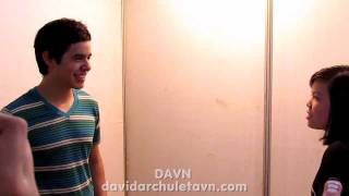 A Vietnamese fan sings Rolling In The Deep for David Archuleta at SVIP M&G