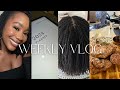 WEEKLY VLOG | SETTING MY NEW YEAR GOALS, MICROLOCS RETIE, OUT WITH FRIENDS, COOKING & MORE