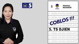 Download lagu Coblos nomor urut 5 ts djien dari partai nasdem mp3