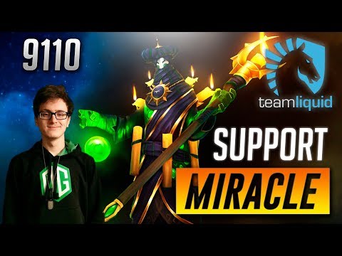 Miracle Support Rubick Gameplay | 9110 MMR Dota 2