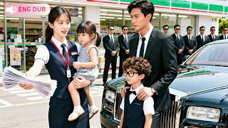 Single mother handing out flyers saves a little boy, not knowing she has just rescued her own son.💖