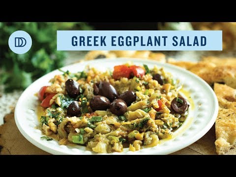 MELITZANOSALATA: Greek Style Eggplant Salad