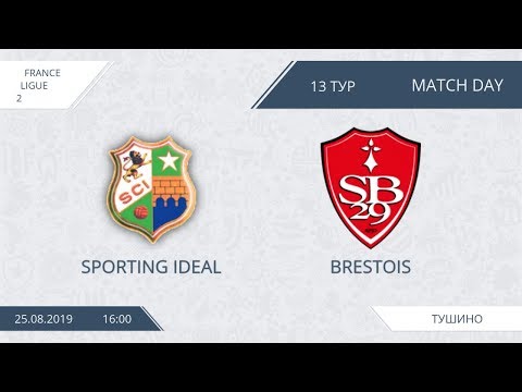 AFL19. France. Ligue 2. Day 13. Sporting Ideal-Brestois