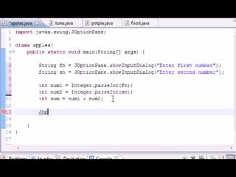 Java Programming Tutorial 50 Graphical User Interface Gui By Skyz
