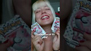 I GOT A 151 TIN! #pokemoncards #pokemontcg #pokemon #unboxing #booster #tcg #pokémon #twitchstreamer