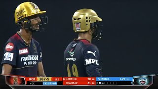 RCB Vs DC | Complete Highlights of RCB Batting | What a Partnership by Karthik and Shahbaz