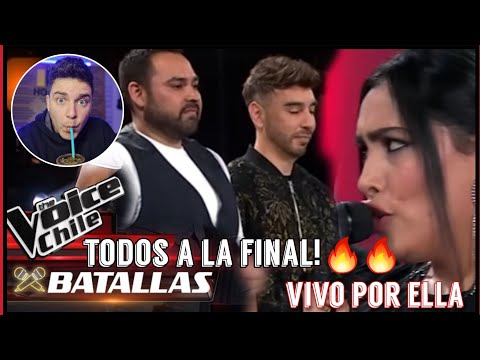 😱 Es la voz! | William y Roberto vs Savka Gómez - Vivo por ella | Batallas | The Voice Chile 2023