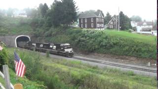preview picture of video 'Norfolk Southern Virginian At Gallitzin PS 8.23.2014'