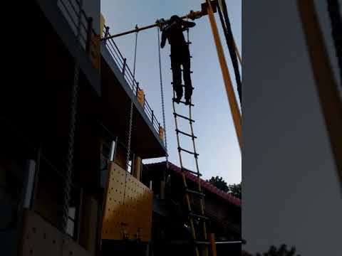 Wooden Rope Ladder for Exercise