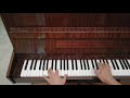 Grizzly Bear - Marla (piano cover)