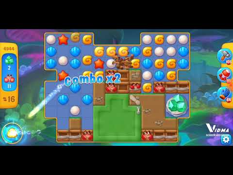 Fishdom. 4944 level no boosters and diamonds