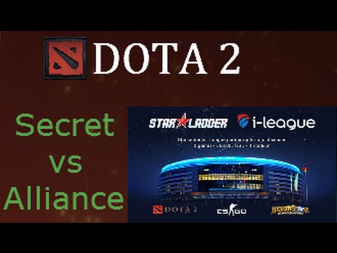 Dota 2 Secret vs Alliance Starladder i-League