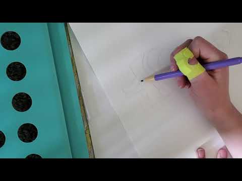 Using All of My Purple art Supplies