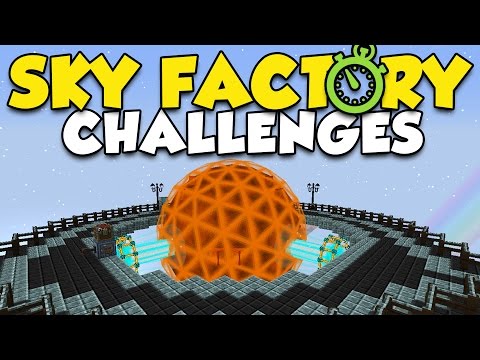 DONE! - FTB SKYBLOCK CHALLENGES - Minecraft 1.10 Skyblock Modpack
