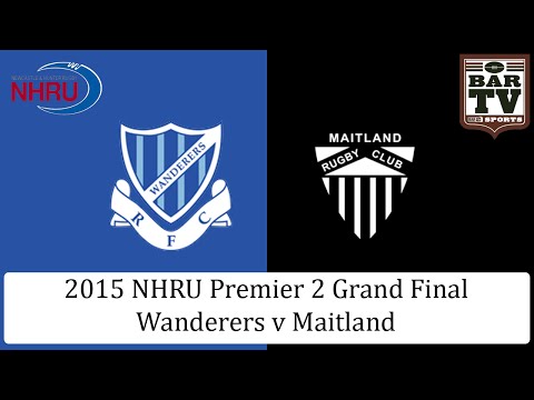 2015 NHRU Premier 2 Grand Final - Wanderers v Maitland