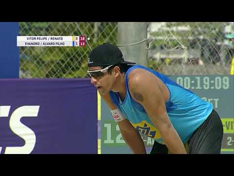 Vítor Felipe e Renato Andrew vencem a 1ª Etapa Open do Circuito Brasileiro de Vôlei de Praia 2021