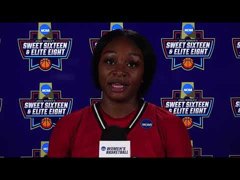 WBB Louisville Post Game Elite Eight Press Conference 3/30/21