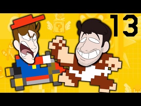 SuperMega Plays MARIO MAKER - EP 13: Banshee Boardwalk