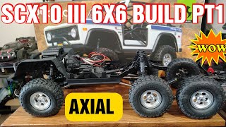 AXIAL SCX10 III 6x6 BUILD PART 1