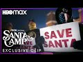 Protestors At The Trans Santa Event | Santa Camp | HBO Max