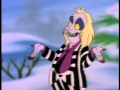 Beetlejuice cartoon - Beetlejuice is the sand worm hero (episode - Worm Welcome)