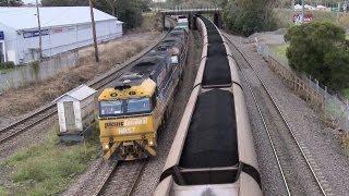 preview picture of video 'Coal, Freight and Passenger Trains In NSW - PoathTV Australian Railways & Railroads'