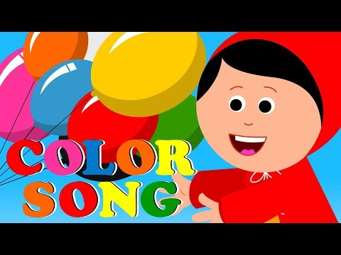 Colors Song | Colors Kids song For Babies | Kindergarten nursery Rhymes For Children by Kids Tv