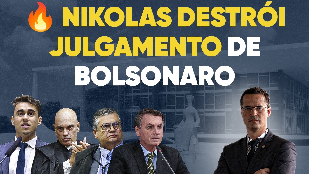 🔥 DESTRUIU! Nikolas desmascara STF no julgamento de Bolsonaro