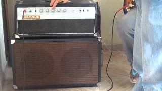 Video thumbnail for Cabeçote Giannini Thunder Sound II Bass 1972 by Justino Guitars