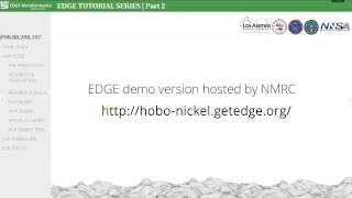 EDGE Tutorial Part 2.1 - User Login