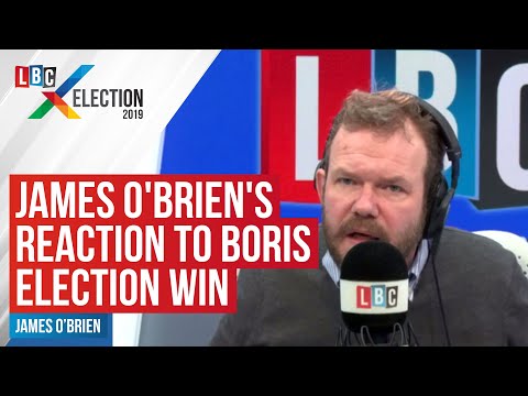 James O'Brien's reaction to Boris Johnson's huge general election victory