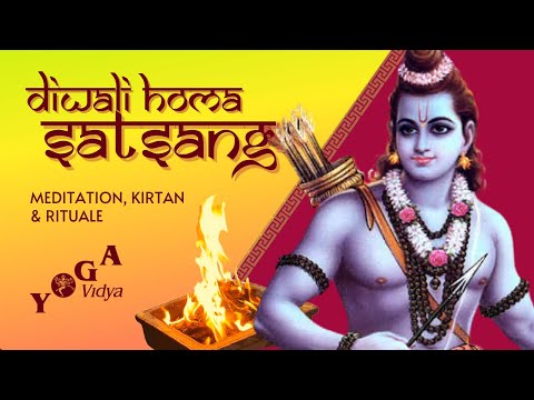 Diwali Homa Satsang  - Yoga Vidya Live, 21.10.2025, 20:00 Uhr