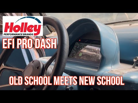 1953 Mercury Monterey Meets New School Technology - New Holley EFI Pro Dash