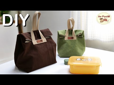 Simple Sewing A lunch bag | Bigger size than previous