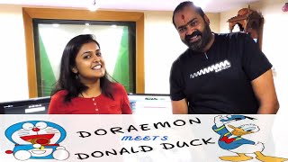Doraemon meets Donald duck II Sonal Kaushal II Amir Tadwalkar video