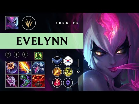 Evelynn Jungle vs Fiddlesticks - KR Diamond Patch 26.02