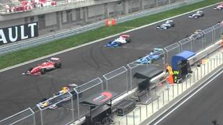 preview picture of video 'Moscow raceway 2012 Formula Renault 2.0 Start race'
