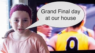 Bedroom makeover on Grand Final day