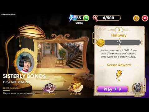 June's Journey Secrets 23R Scene 3 Hallway Silhouette Mode 4K ULTRA HD