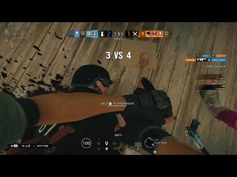 Rainbow Six Siege || How to flank with Caveira || رينبو 6 سيج