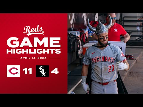 Reds vs. White Sox Game Highlights (4/14/24) | MLB Highlights