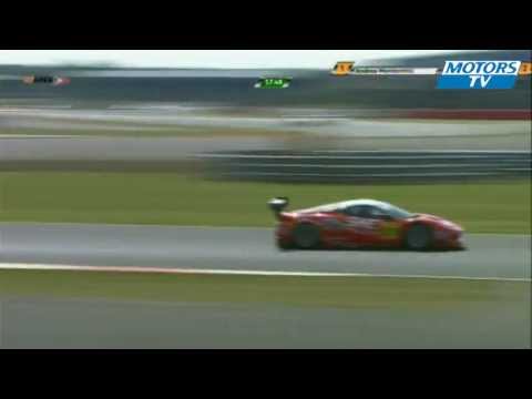 Battle for 7th place International GT Open Silverstone Race 1