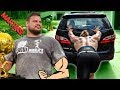 WORLD'S STRONGEST MAN HOW TO PUSH CAR!