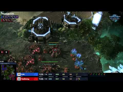 SC2 Erik vs TooDming ZvZ   Group A   Ro32   WCS Winter Americas - StarCraft II - Starcraft 2