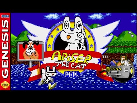 Ariser The Cat - Hack of Sonic the Hedgehog [Sega Genesis]