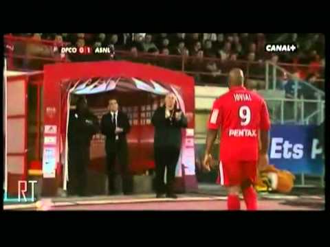 Brice Jovial bras d'honneur débile (DFCO 0-2 Nancy)